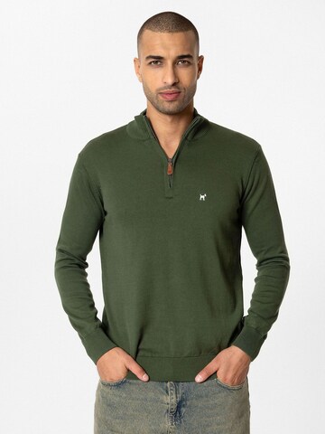Pull-over 'Benedetto' Williot en vert