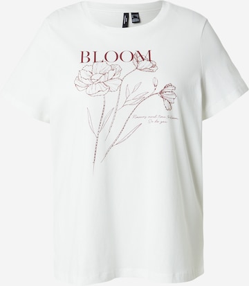 Vero Moda Curve Paita 'VMCJILIADA' värissä valkoinen: etupuoli