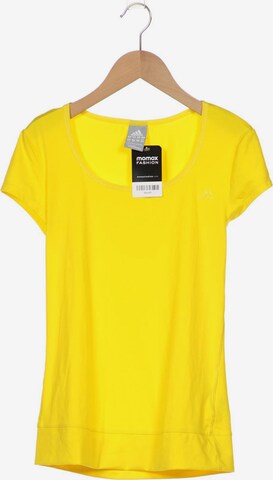 ADIDAS PERFORMANCE Top & Shirt in XS in Yellow: front