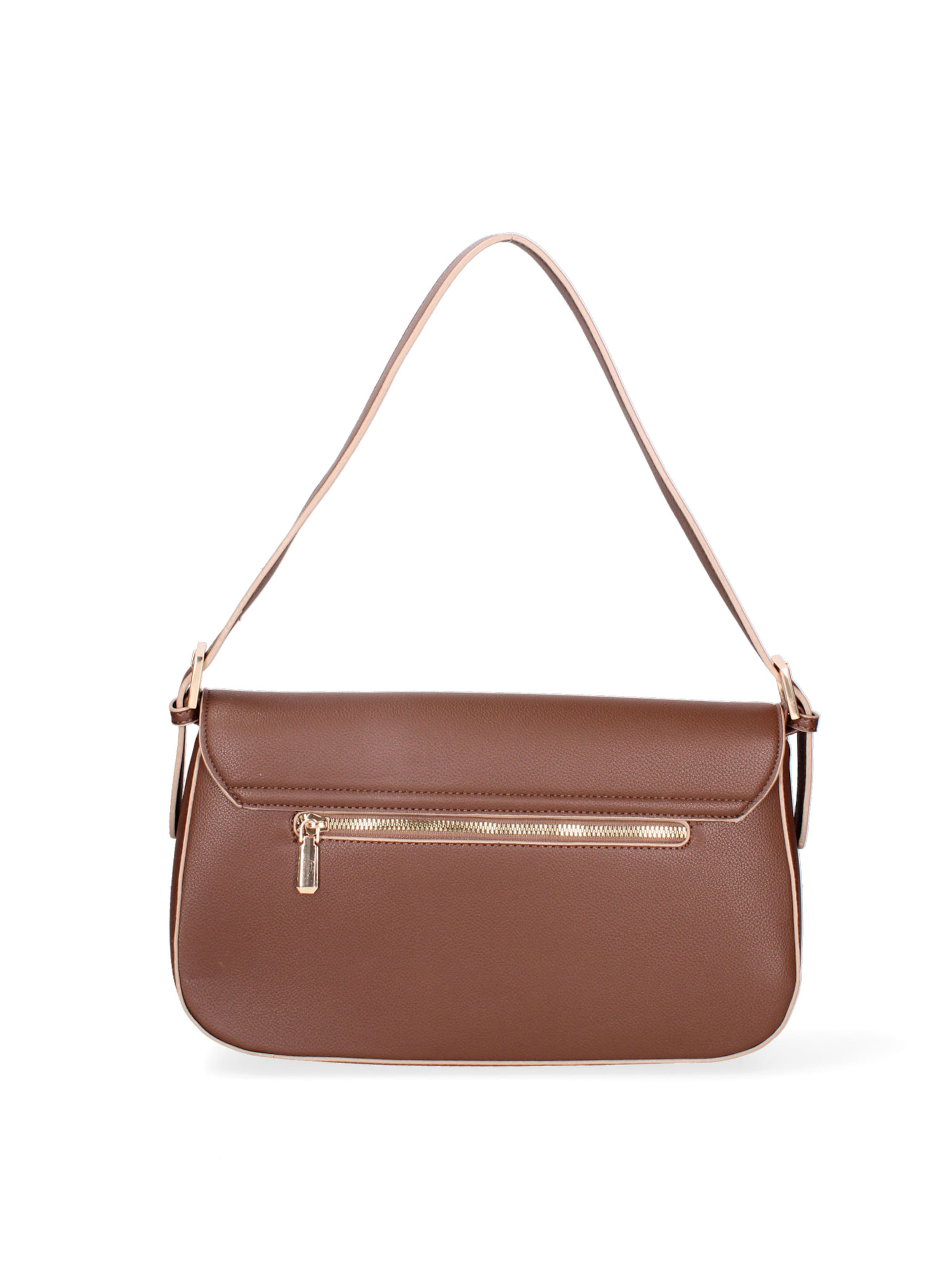 Borsa a spalla 'Borsa a Spalla Donna Calliope Ecopelle - Chiusura Girello' di Diana&Co. in beige