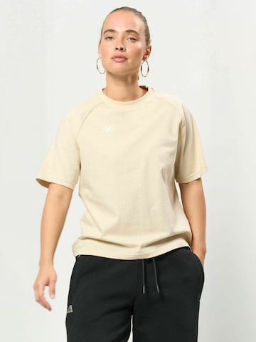 KAPPA Top ' Logo Inspire ' - bézs: elől