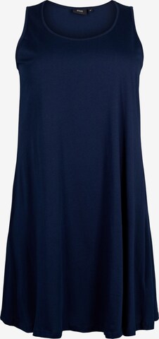 Zizzi Φόρεμα 'MIRA' σε μπλε: μπροστά