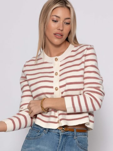 SASSYCLASSY Oversizestrickjacke‌‌ in Weiß