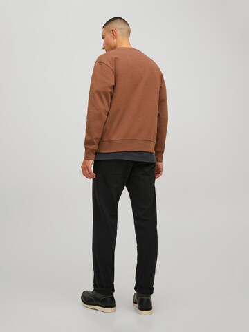R.D.D. ROYAL DENIM DIVISION Sweatshirt in Braun