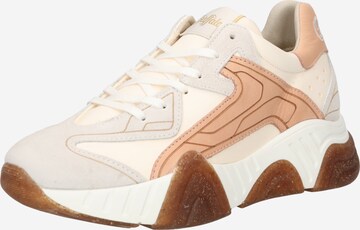 BUFFALO Sneakers laag in Beige: voorkant