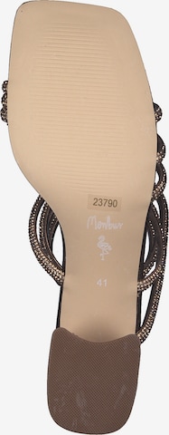 MENBUR Sandalen met riem '23790' in Brons