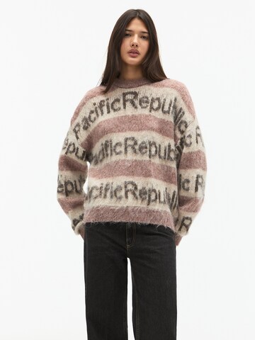 Pull&Bear Pullover in Rot: Vorderseite
