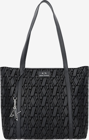 Cabas 'Silvye' ARMANI EXCHANGE en noir : devant