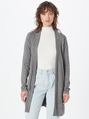 CULTURE Knit Cardigan 'Annemarie' in Grey: front