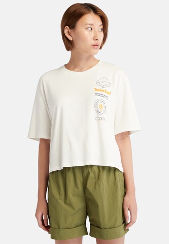 TIMBERLAND Shirt in White: front