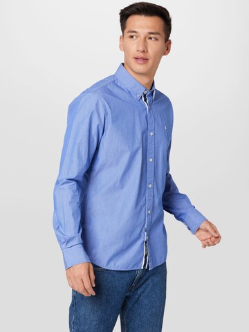 Gaastra Regular fit Button Up Shirt 'NAUTIS' in Blue: front