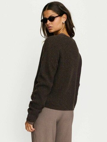 Soft Rebels Pullover 'West' i brun
