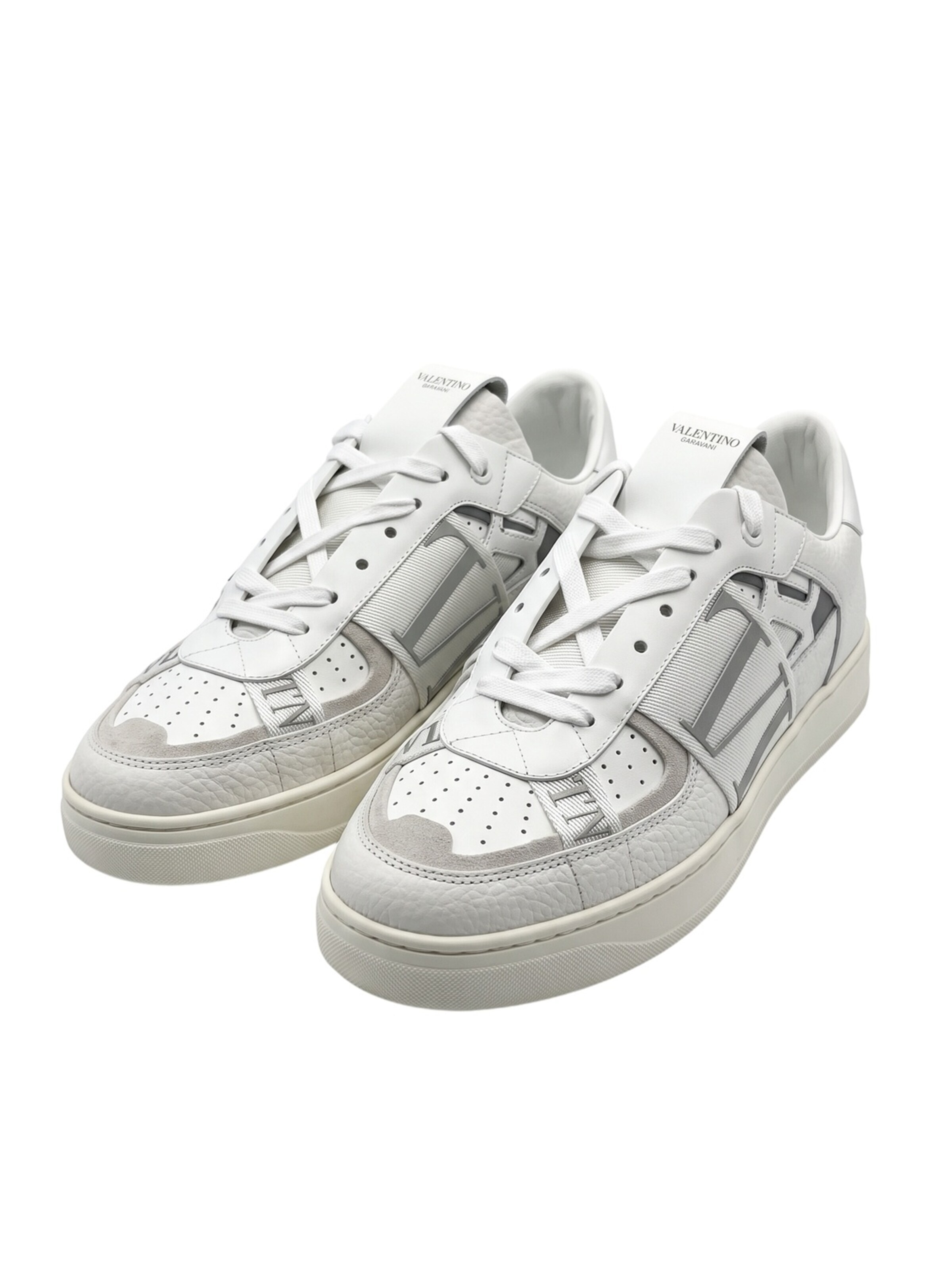 VALENTINO Platform trainers 'Valentino VL7N Round Toe Sneaker Herren weiß' in White