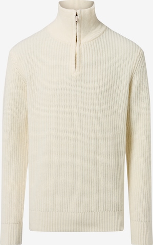 SELECTED Sweater in White: front