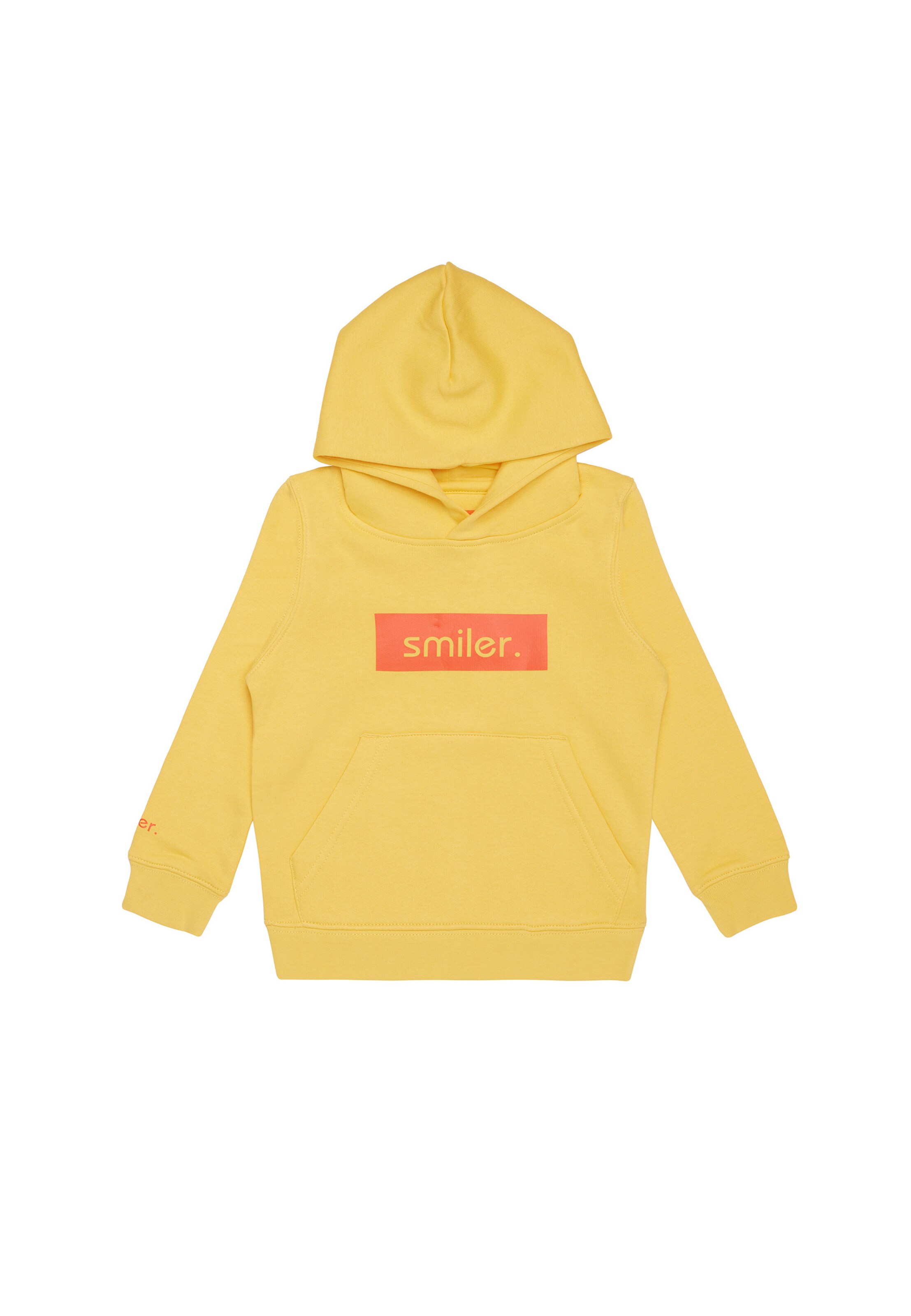 Sweat smiler. en jaune : devant