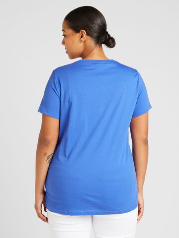 ONLY Carmakoma Shirt 'MYKA' in Blauw