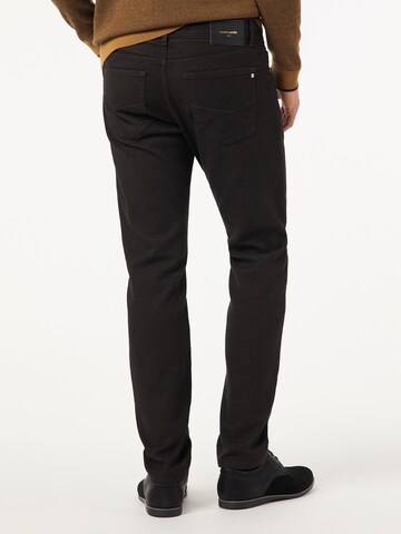 PIERRE CARDIN Regular Jeans 'Lyon' in Zwart