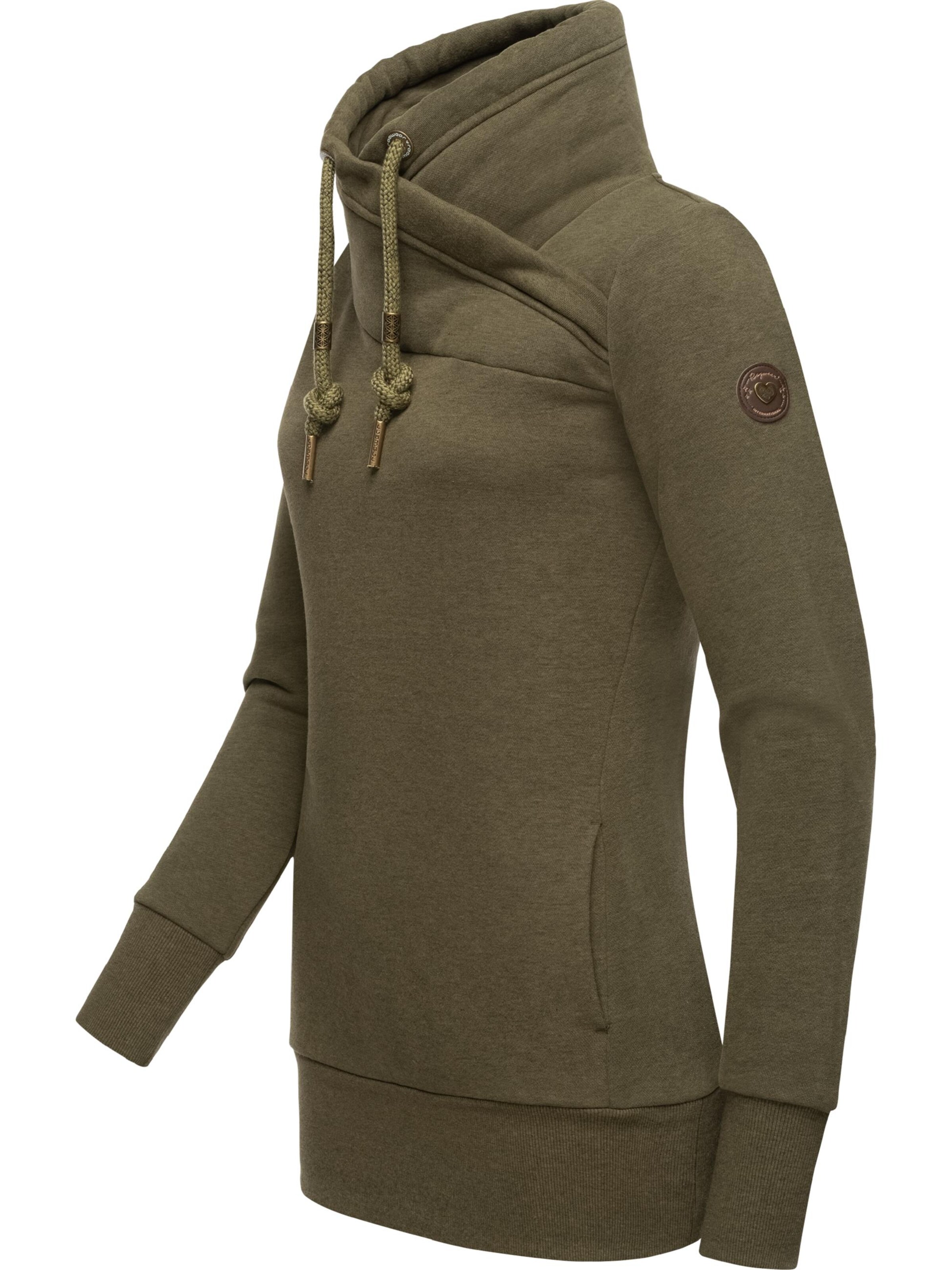 Ragwear Sweatshirt 'Neska' in Grün