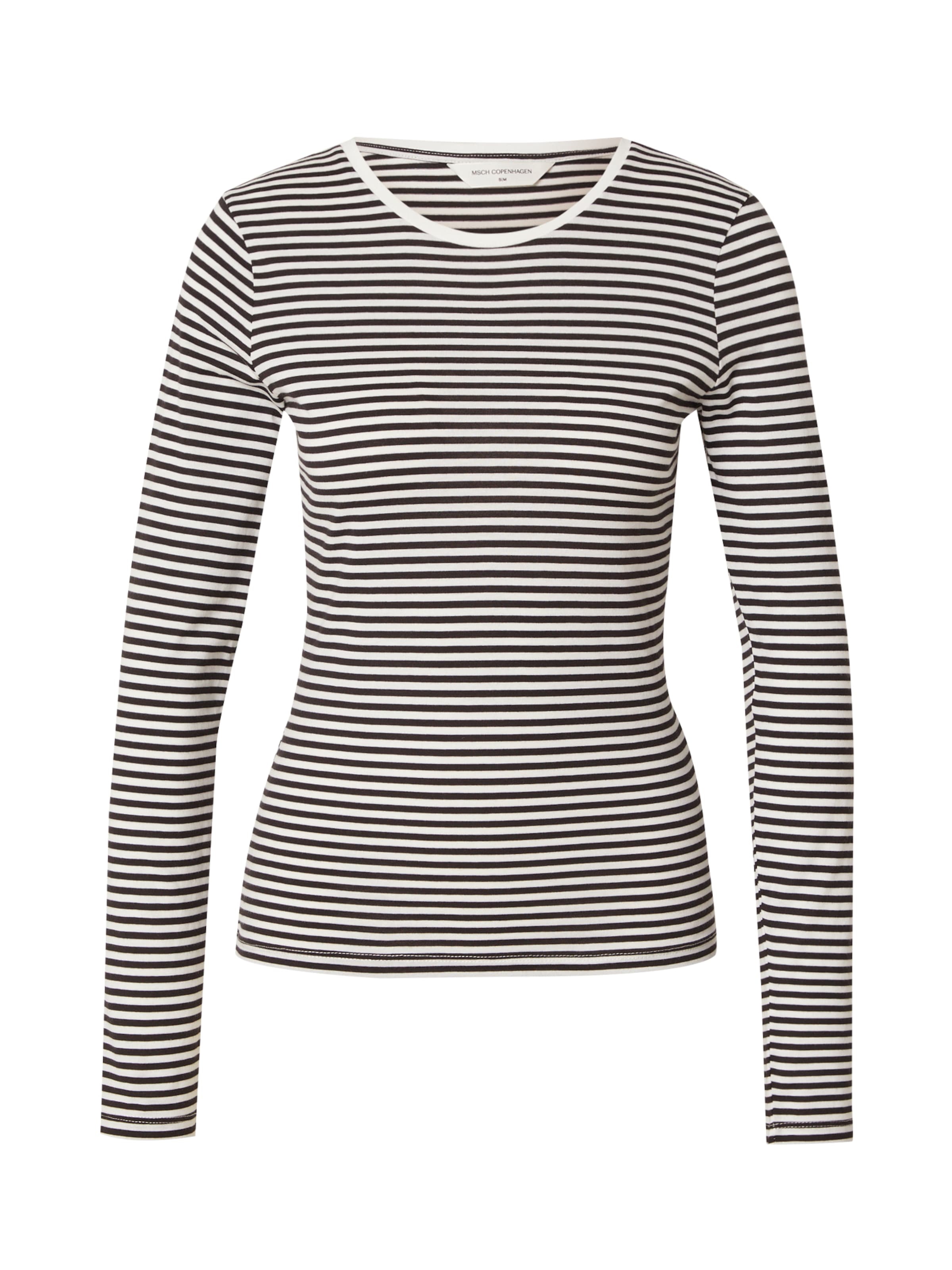 MSCH COPENHAGEN Μπλουζάκι 'Gemma Hadrea' σε μαύρο: μπροστά