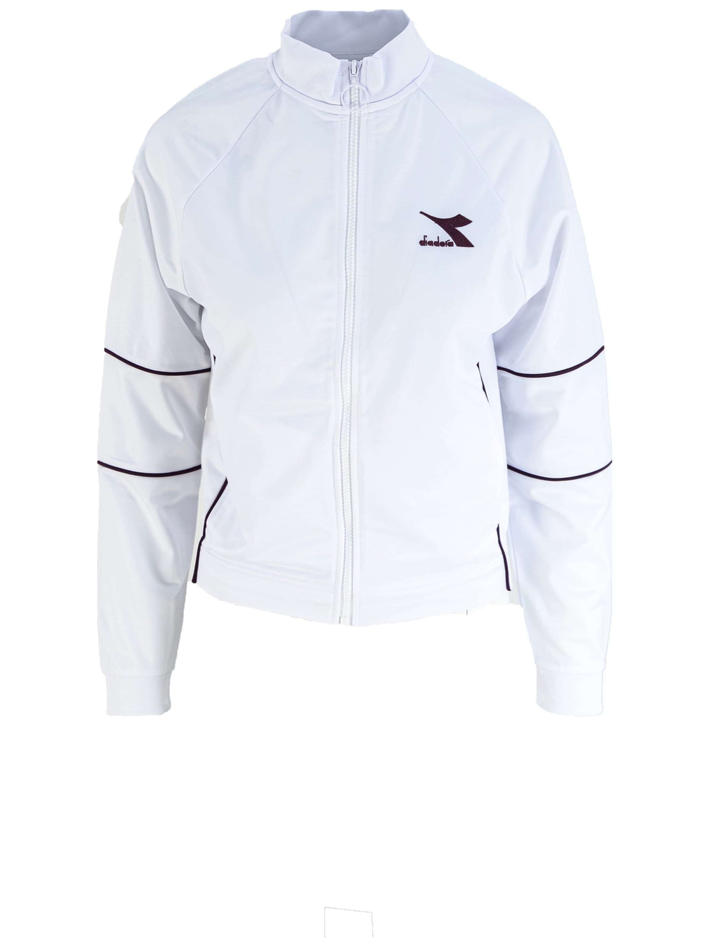 Diadora Sweat jacket 'Diadora Fz Core' in White