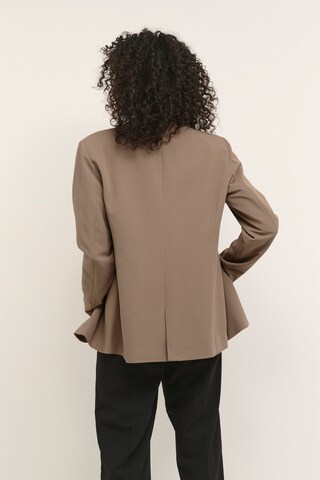 Blazer 'Sakura' Kaffe en beige