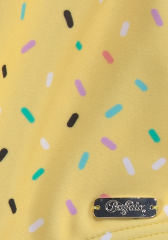 BUFFALO Bustier Badeanzug in Gelb