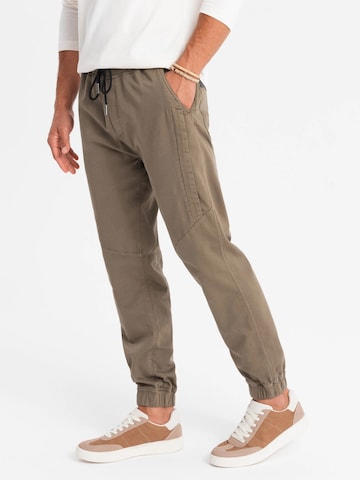 Ombre Tapered Trousers 'OM-PAJO-0202' in Brown
