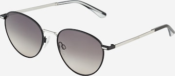 Lunettes de soleil '21105S' Calvin Klein en noir : devant