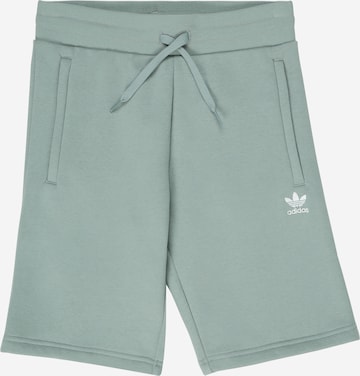 ADIDAS ORIGINALS Kalhoty – zelená: přední strana