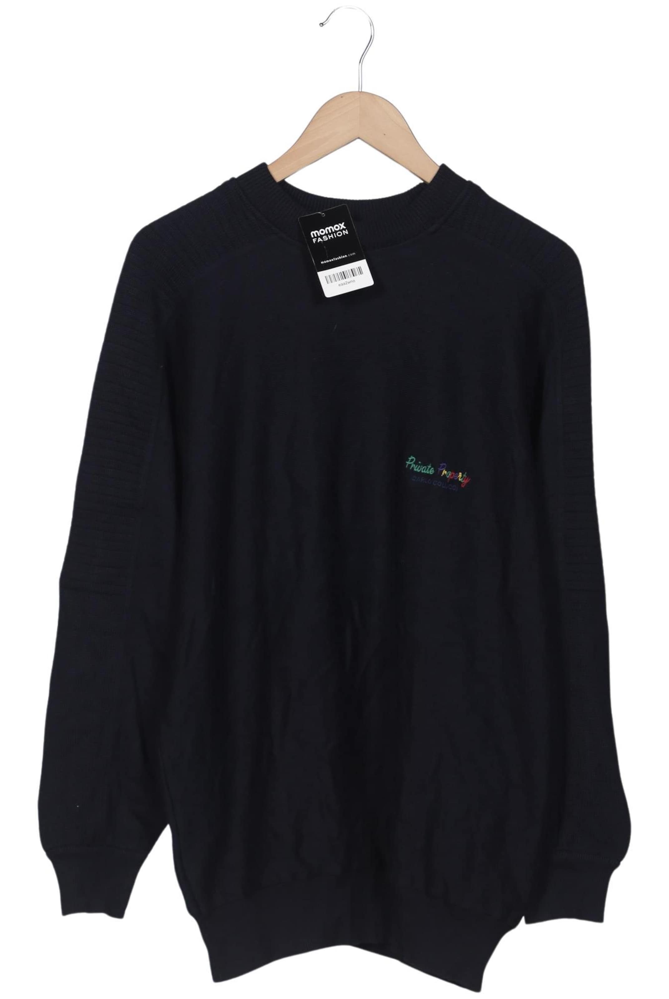 Carlo Colucci Pullover in L-XL in marine, Produktansicht