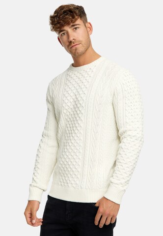 INDICODE JEANS Sweater in White