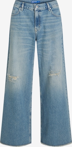 KARL LAGERFELD JEANS Wide Leg Farkut värissä sininen: etupuoli