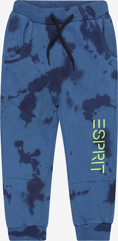 ESPRIT tavaline Püksid, värv sinine: eest vaates