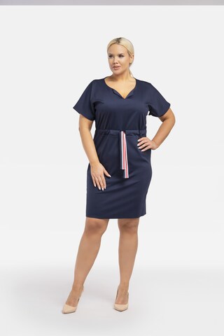 Robe 'RENIA' Karko en bleu : devant