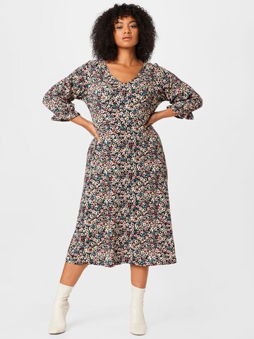 Dorothy Perkins Curve Jurk in Gemengde kleuren: voorkant