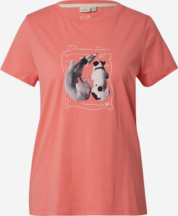 Ragwear T-Shirt 'ADORI' in Orange: predná strana
