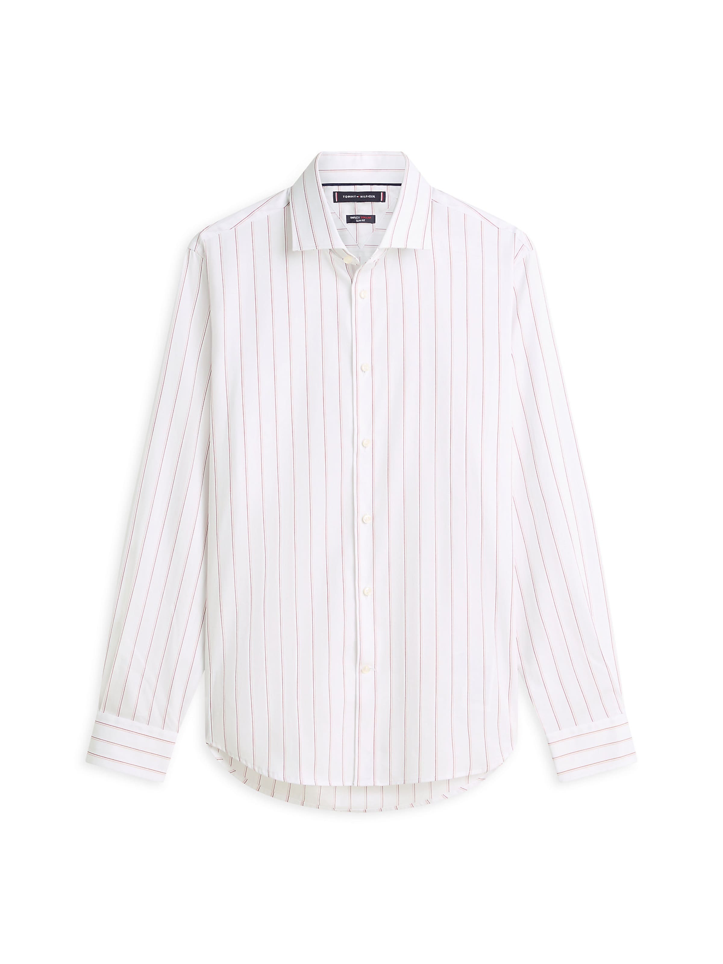 TOMMY HILFIGER Slim fit Zakelijk overhemd in Wit: voorkant