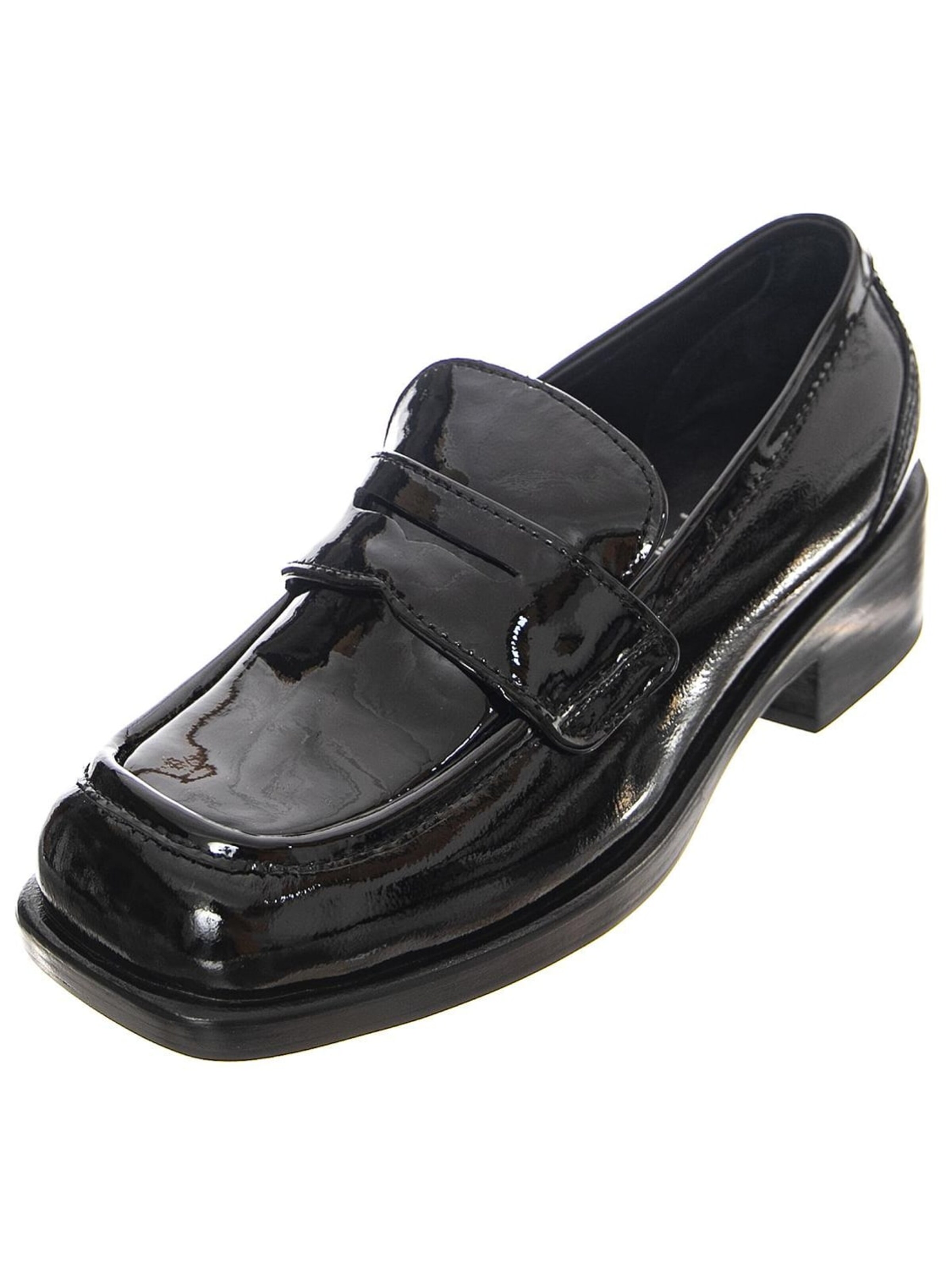 Mocassin 'Sorbonne' Jeffrey Campbell en noir : devant