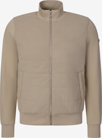 Karl Lagerfeld Fleece Jacket ' 505060 ' in Brown: front