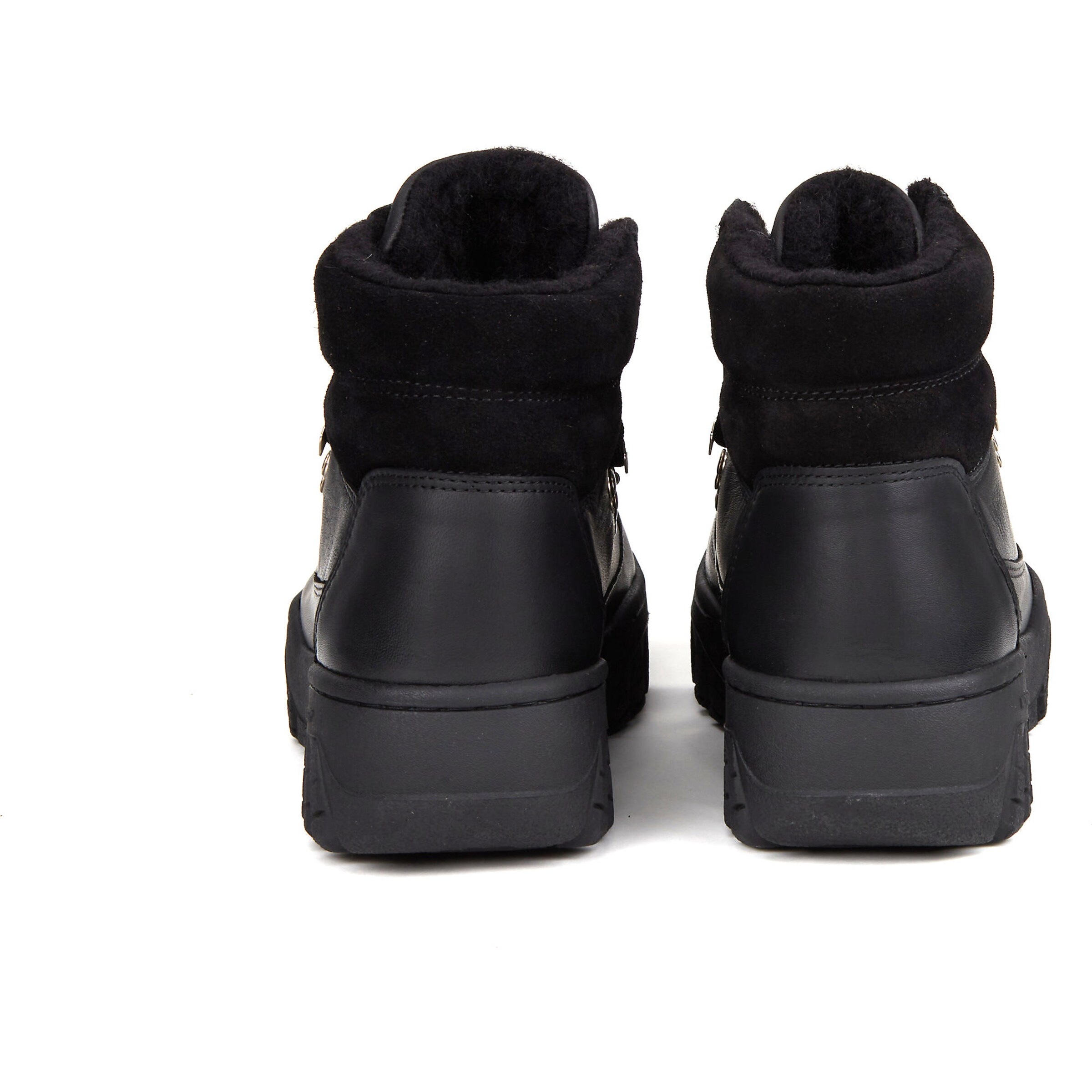 WODEN Lace-up bootie 'Iris' in Black