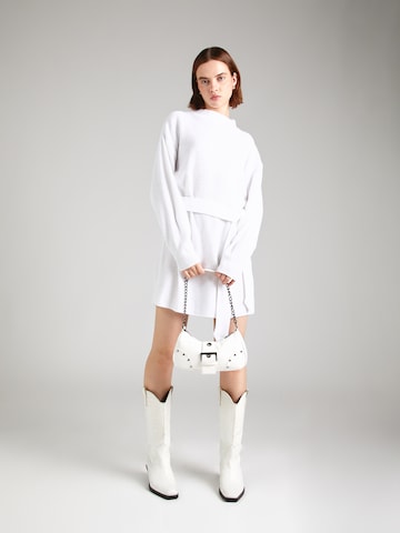 GLAMOROUS Knit dress in White