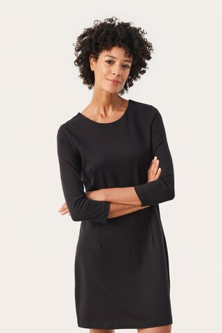 Part Two Knitted dress 'Fariba' in Black: front