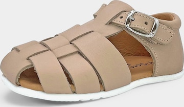 Pisamonas Offene Schuhe in Beige: Vorderseite