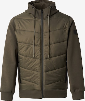 Veste mi-saison Salsa Jeans en vert : devant