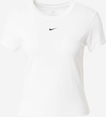 Maglietta di Nike Sportswear in bianco: frontale