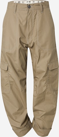 Pantalon cargo G-STAR en vert : devant
