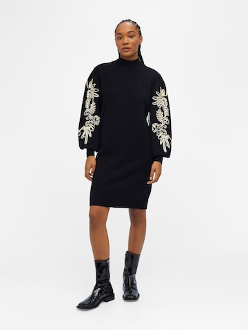 OBJECT Knitted dress in Black