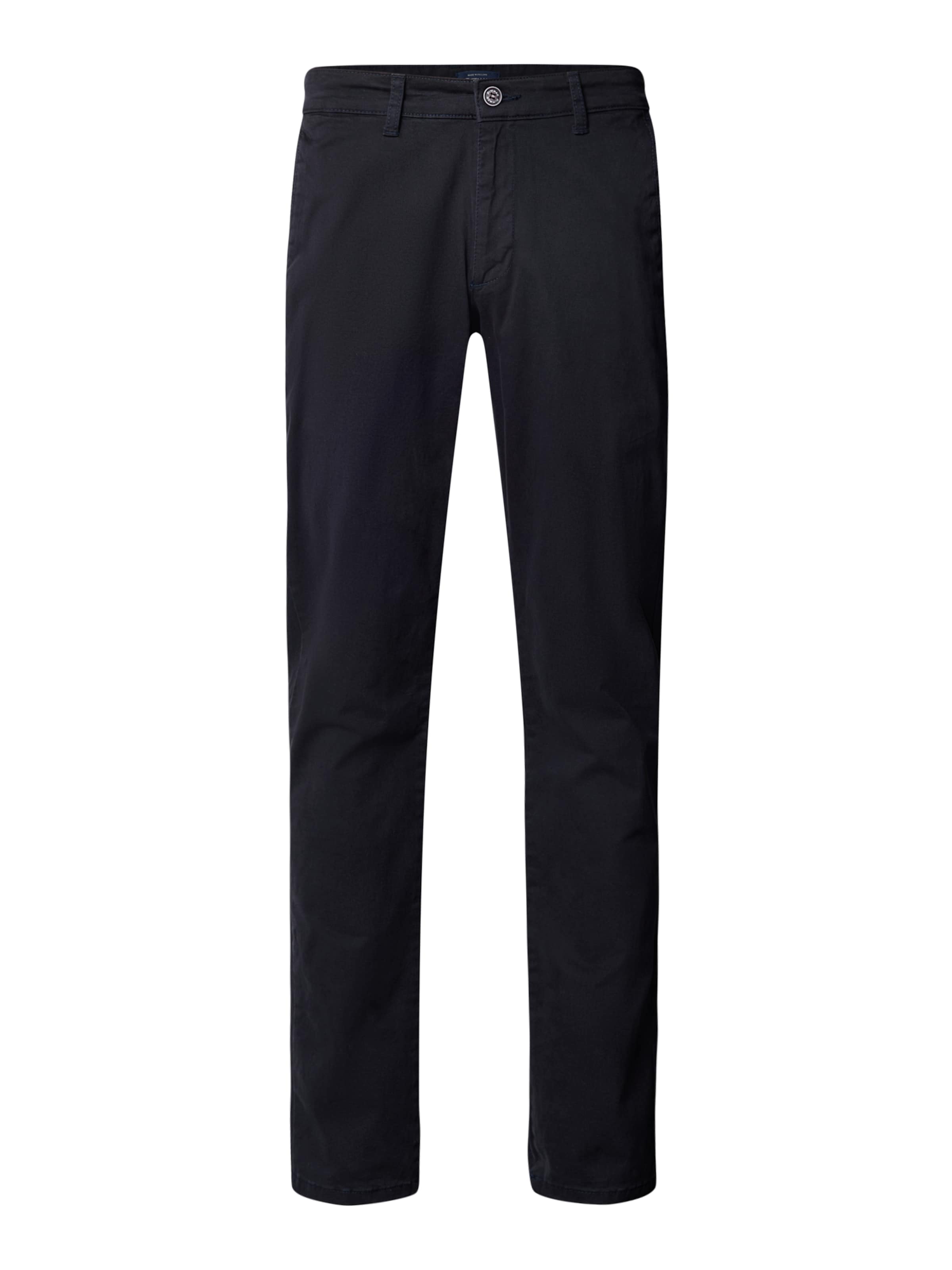 Pittman Slim fit Chino Pants 'Derrick' in Blue: front