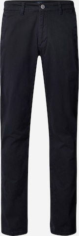 Pittman Chinohose 'Derrick' in Blau: Vorderseite