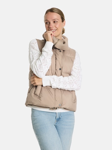 LIEBLINGSSTÜCK Weste in Beige: Vorderseite
